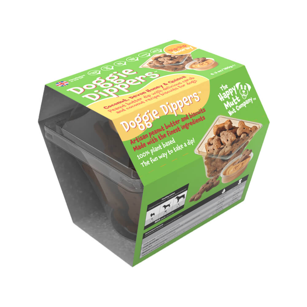 The Happy Mutt Nut Company Doggie Dippers Pot