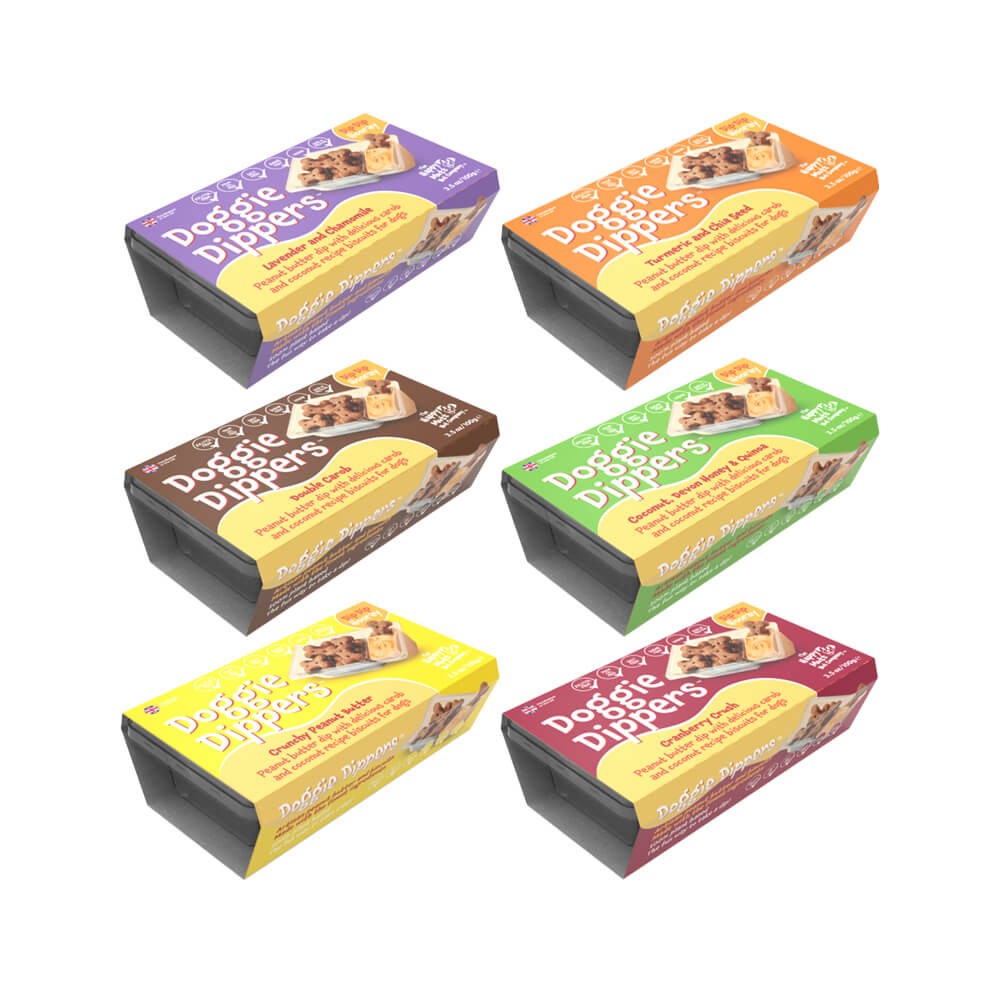 The Happy Mutt Nut Company Doggie Dippers Tray