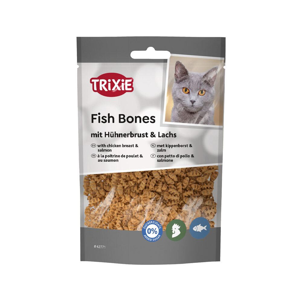 Trixie Fish Bones - Hähnchenbrust & Lachs