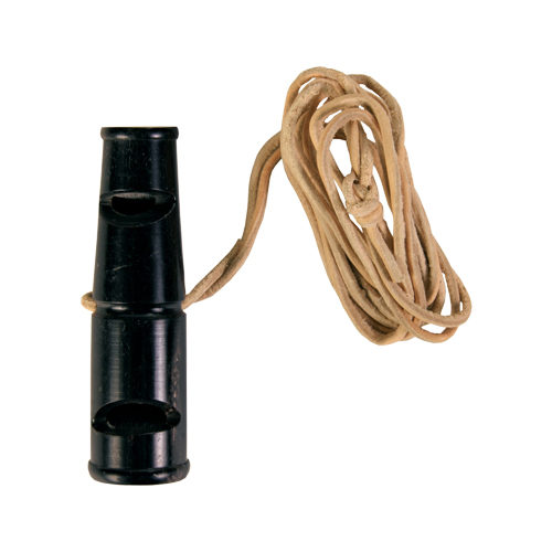Trixie Dubbeltoonfluitje Buffelhoorn Outdoor hond 6 cm