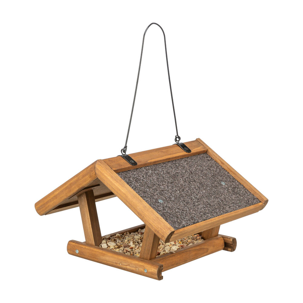 Trixie Wooden Bird Feeder - Hanging