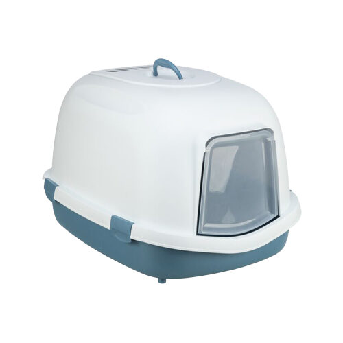 Trixie Katzenklo Primo XXL - Blau/Weiß