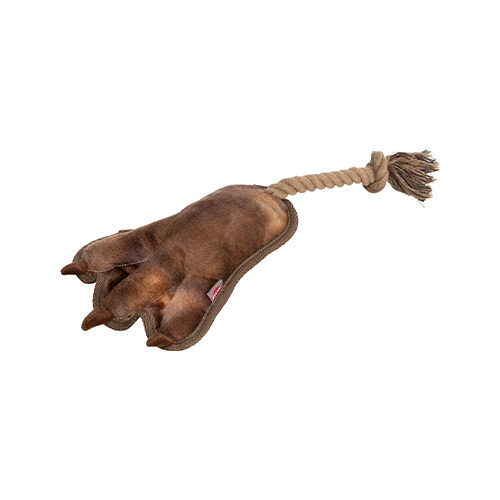 Trixie Krallen-Spielzeug am Seil - braun - 35 cm