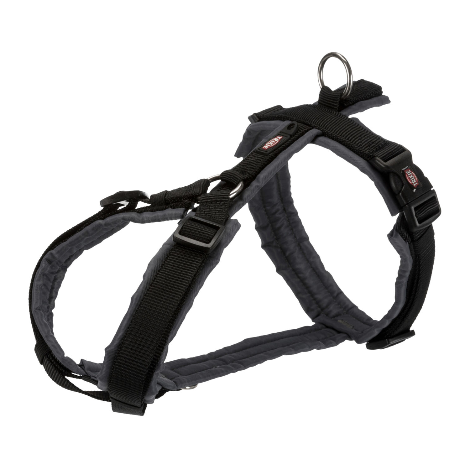 Trixie Premium Trekking Dog Harness - black/graphite - XS-S