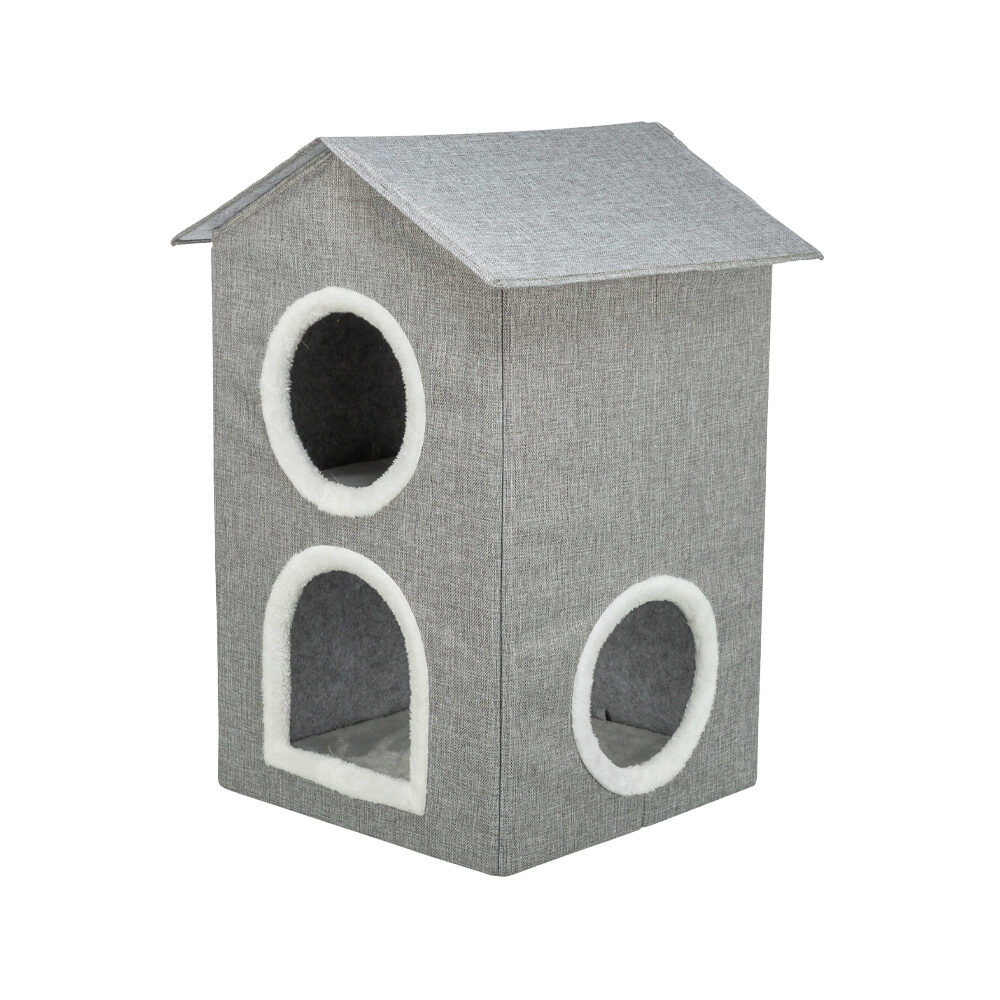 Trixie Unterschlupf Nora - Hellgrau - 47 x 67 x 67 cm