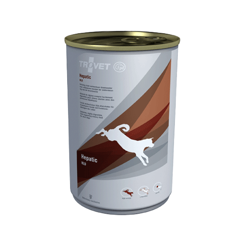 Trovet Hepatic HLD Hond - blikken