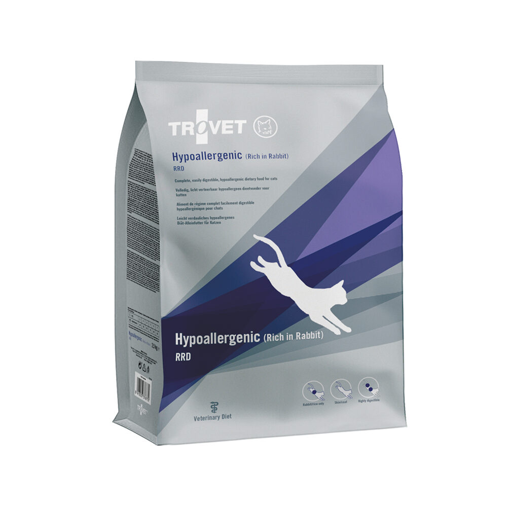 	
TROVET Hypoallergenic RRD (Rabbit) Chat - 2,5 kg