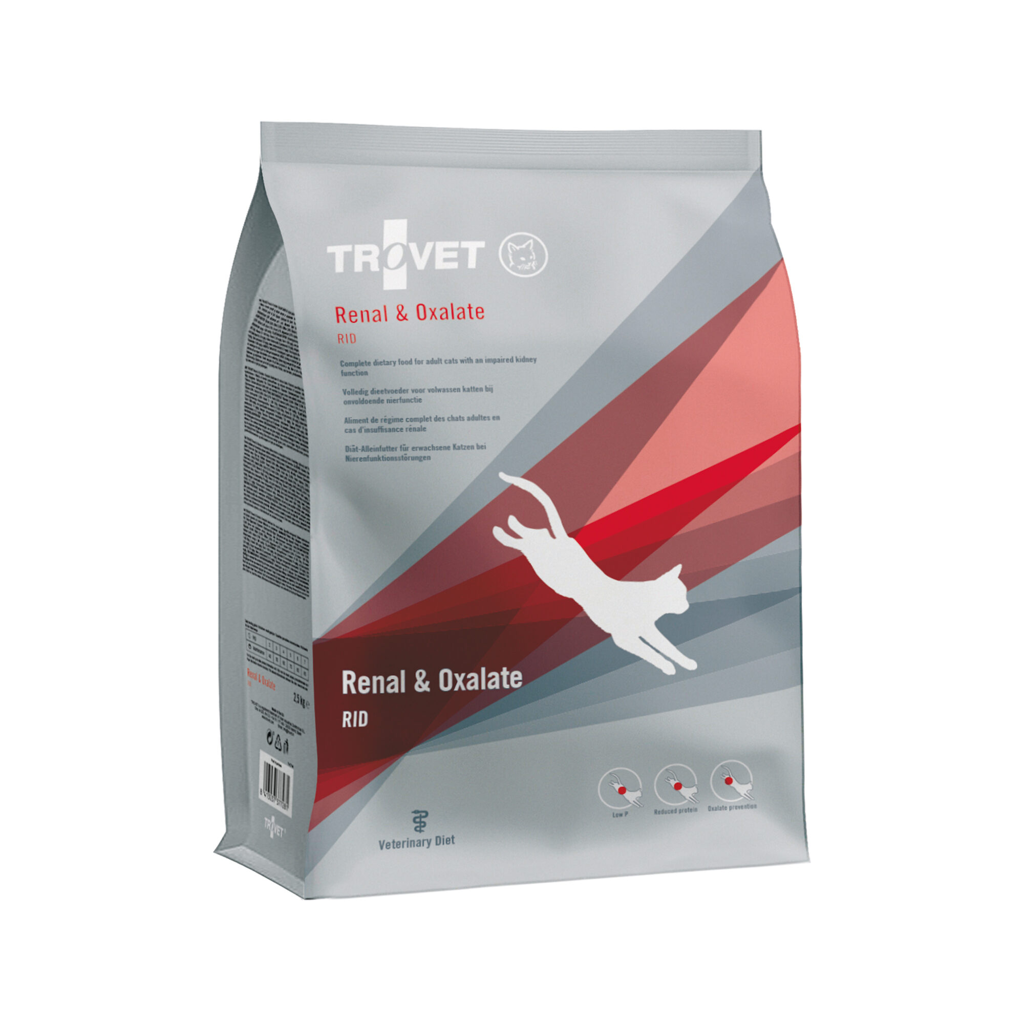 TROVET Renal & Oxalate RID Kat - 2,5 kg