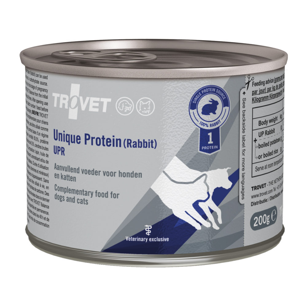 Trovet Unique Protein Upr - Rabbit - 6 X 200 G