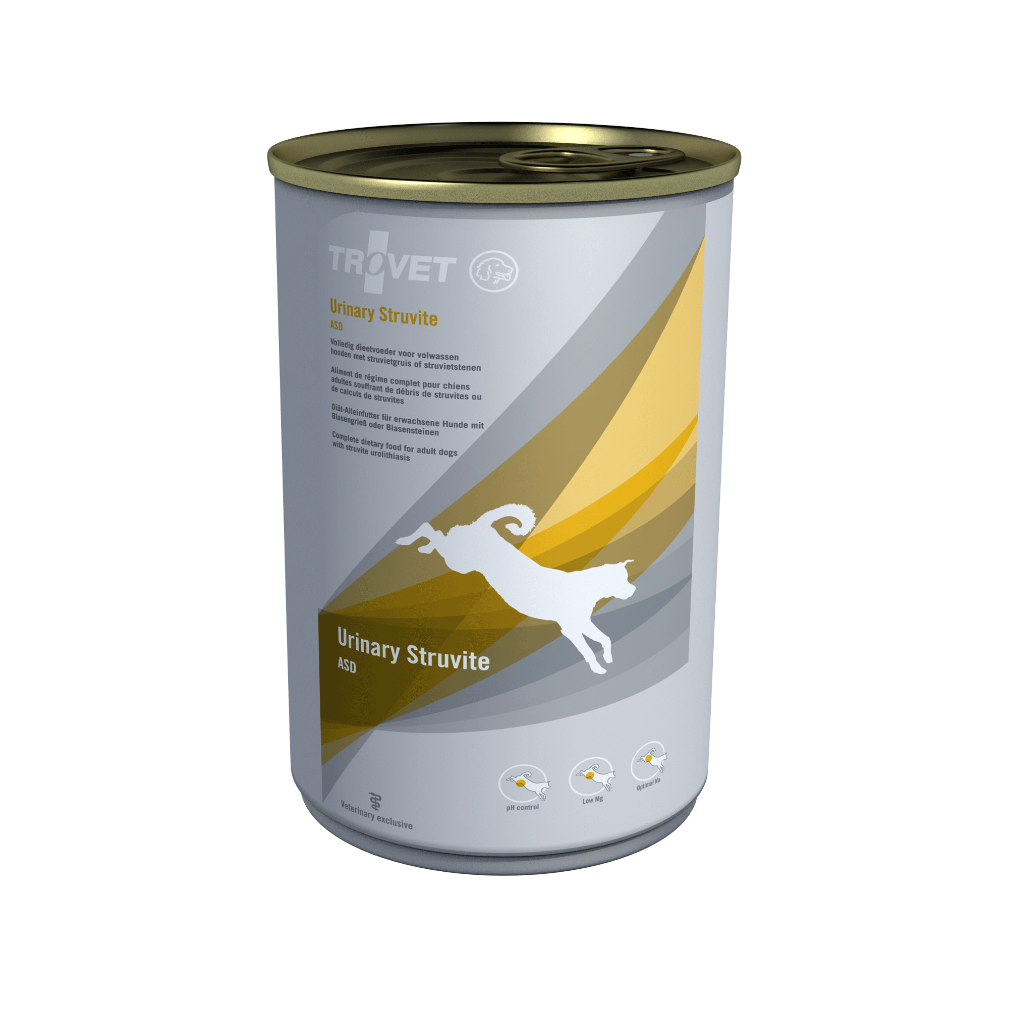 Trovet Urinary Struvite ASD Hond - blikken