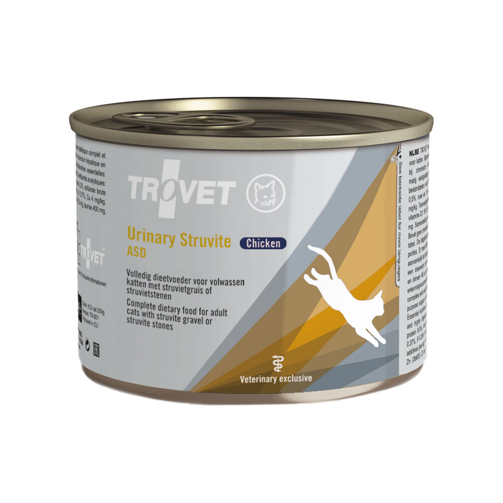 TROVET Urinary Struvite ASD (Beef ) Katze – 12 x 100 g Dosen