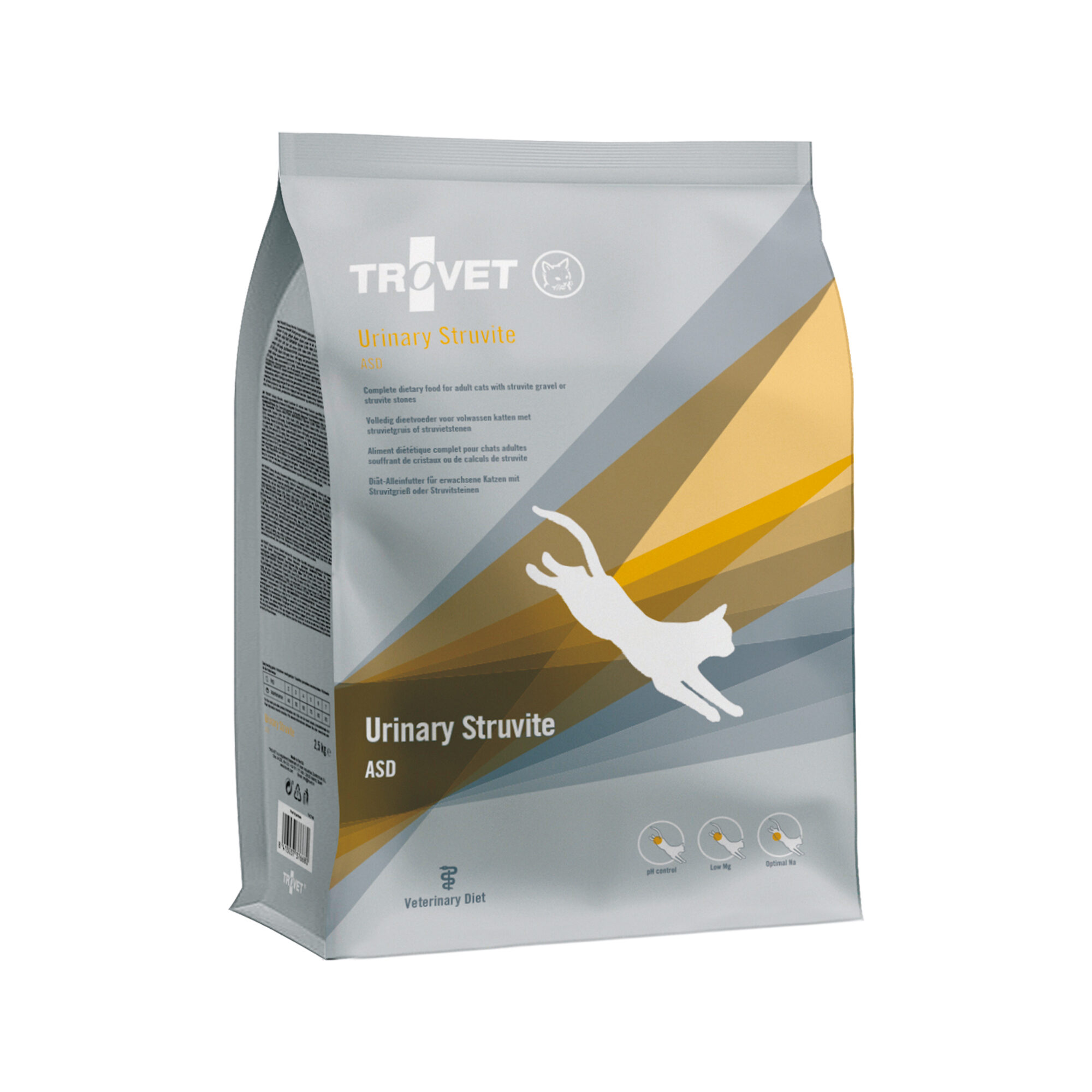 TROVET Urinary Struvite ASD Katze - 2,5 kg