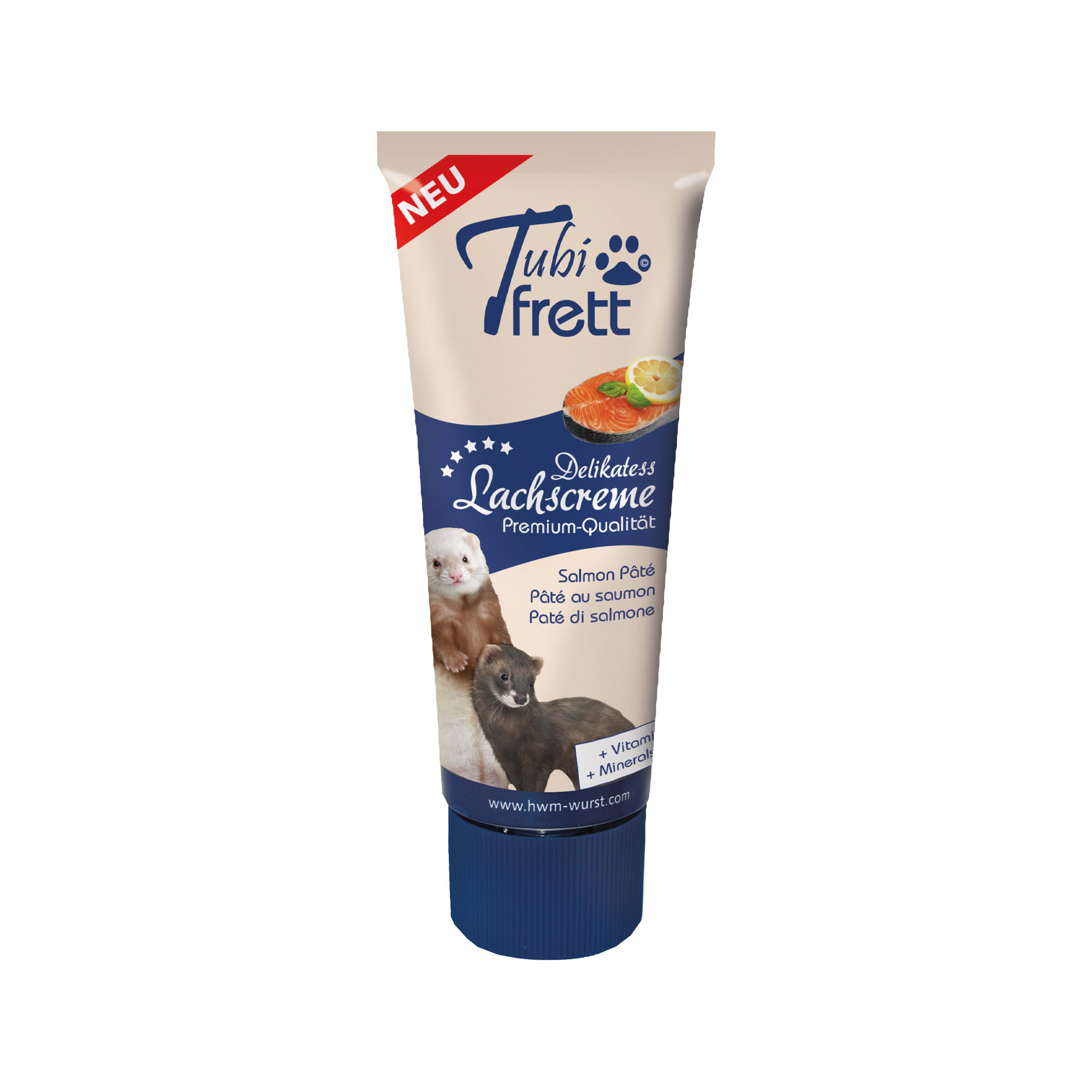 Tubifrett - Lachscreme - 3 X 75 G