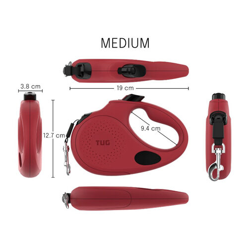 Tug Oval 360° Rollijn met Dispenser