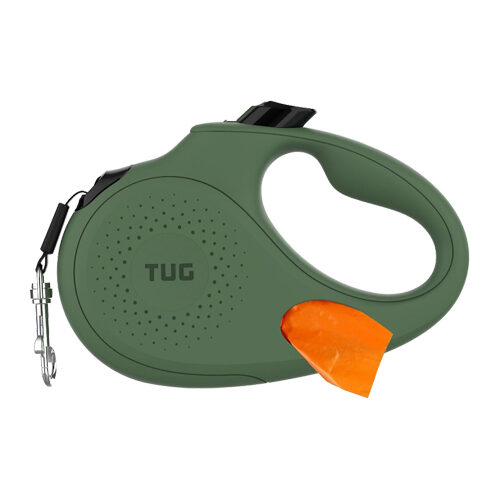 Tug Oval 360° Rollijn met Dispenser - M - 5 M - Groen