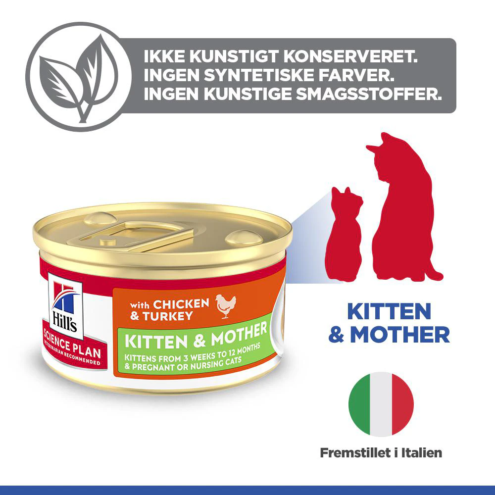 Hill's Science Plan Kitten & Mother Tender Mousse