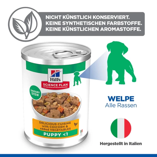 Hill's Science Plan - Puppy - Eintopf - Huhn