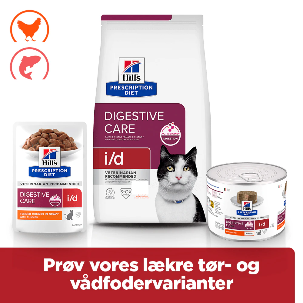 Hill's Prescription Diet i/d Digestive Care Kattefoder - Dåser