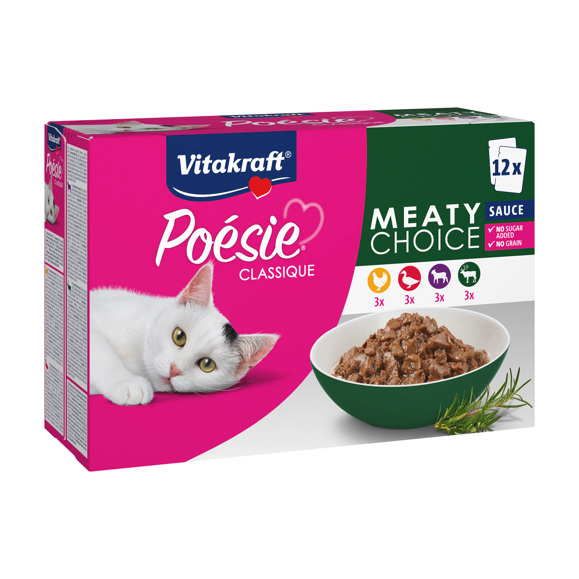 Vitakraft Poésie® Classique Meaty Choice