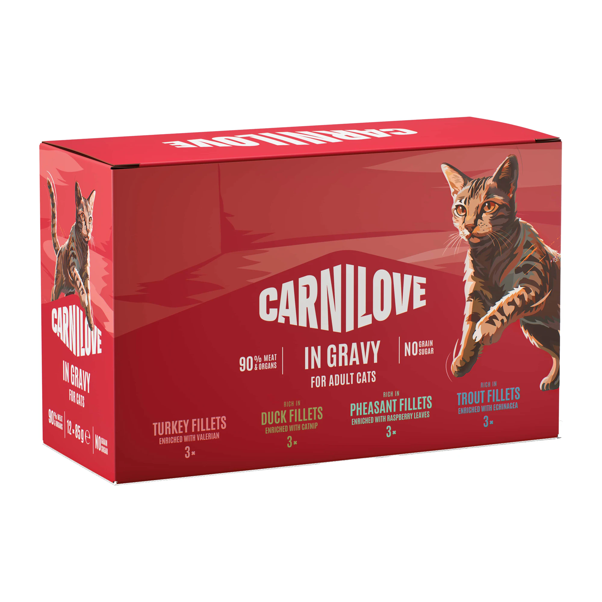 Carnilove Pouch Gravy Cat - Multipack - 24 x 85 g