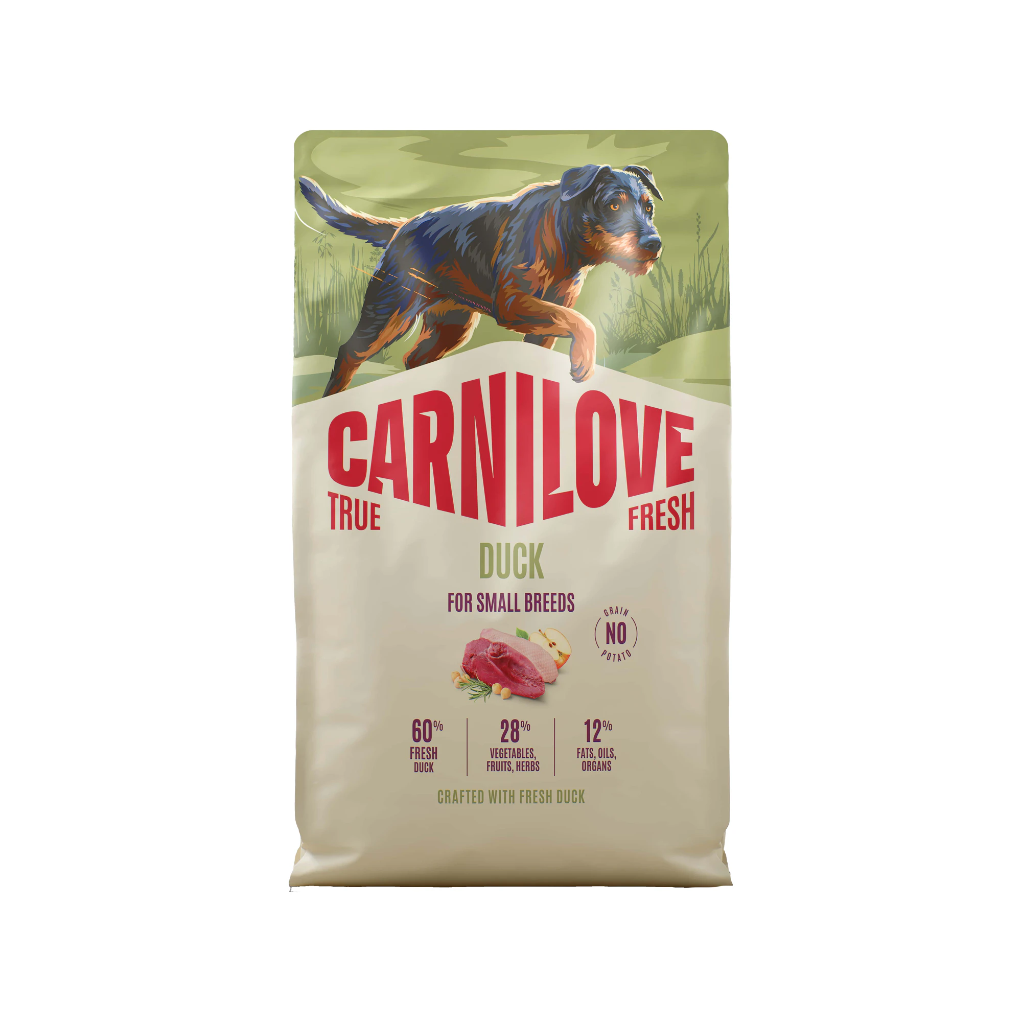 Carnilove True Fresh Small Breeds - Ente - 4 kg