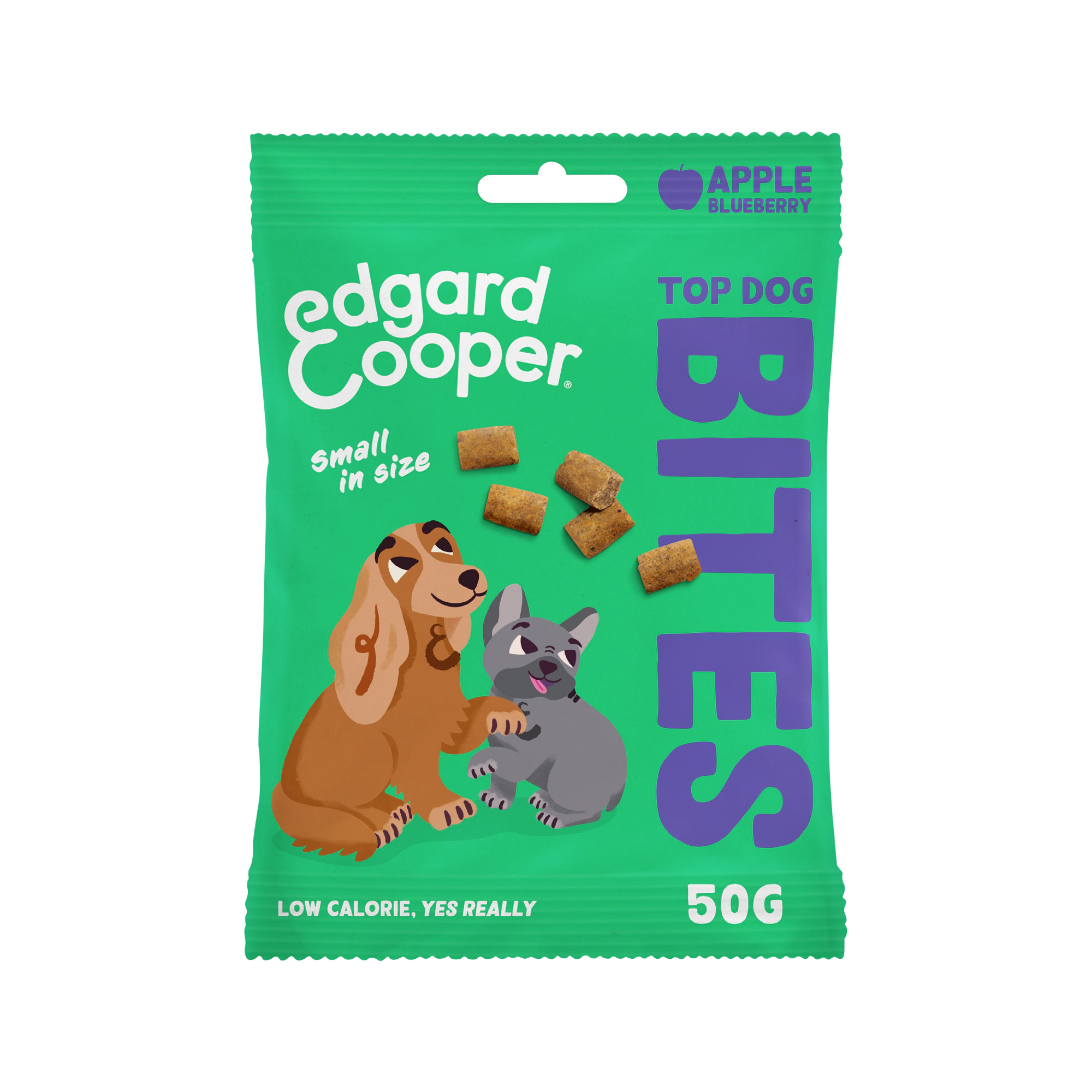 Edgard & Cooper Bites - Appel - Small - 50 g