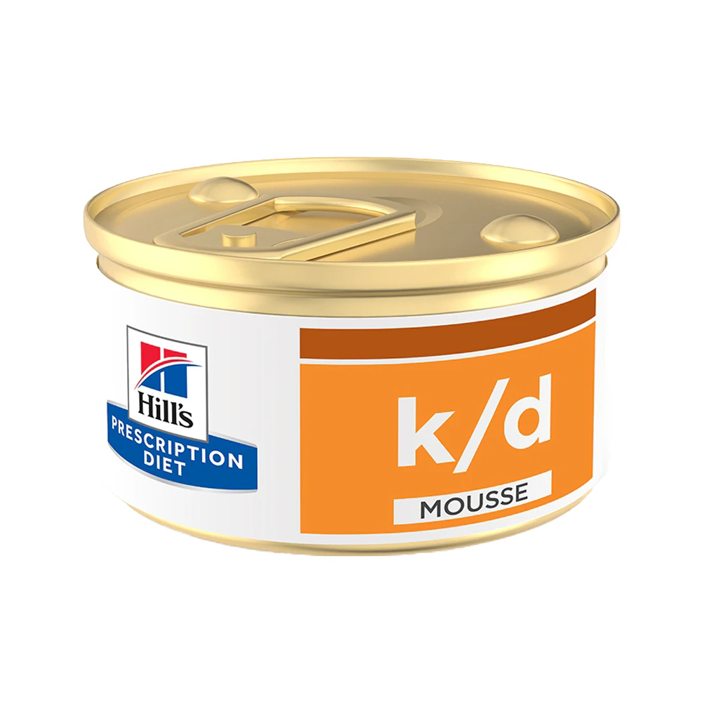 Hill's k/d Kidney Care - Feline - Mousse - Kip - 12 x 85 g