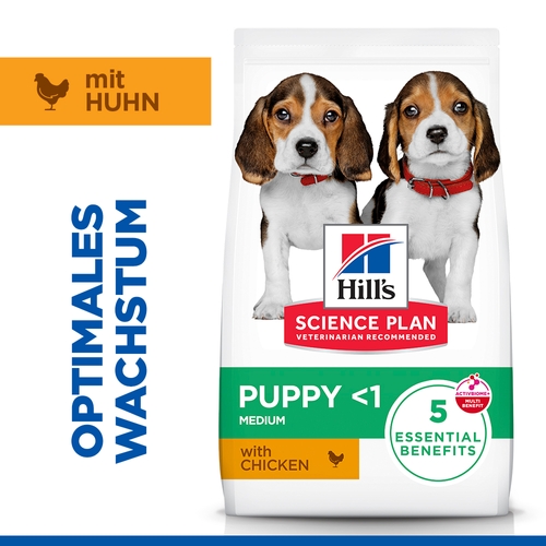 Hill's Science Plan - Puppy - Medium - Huhn