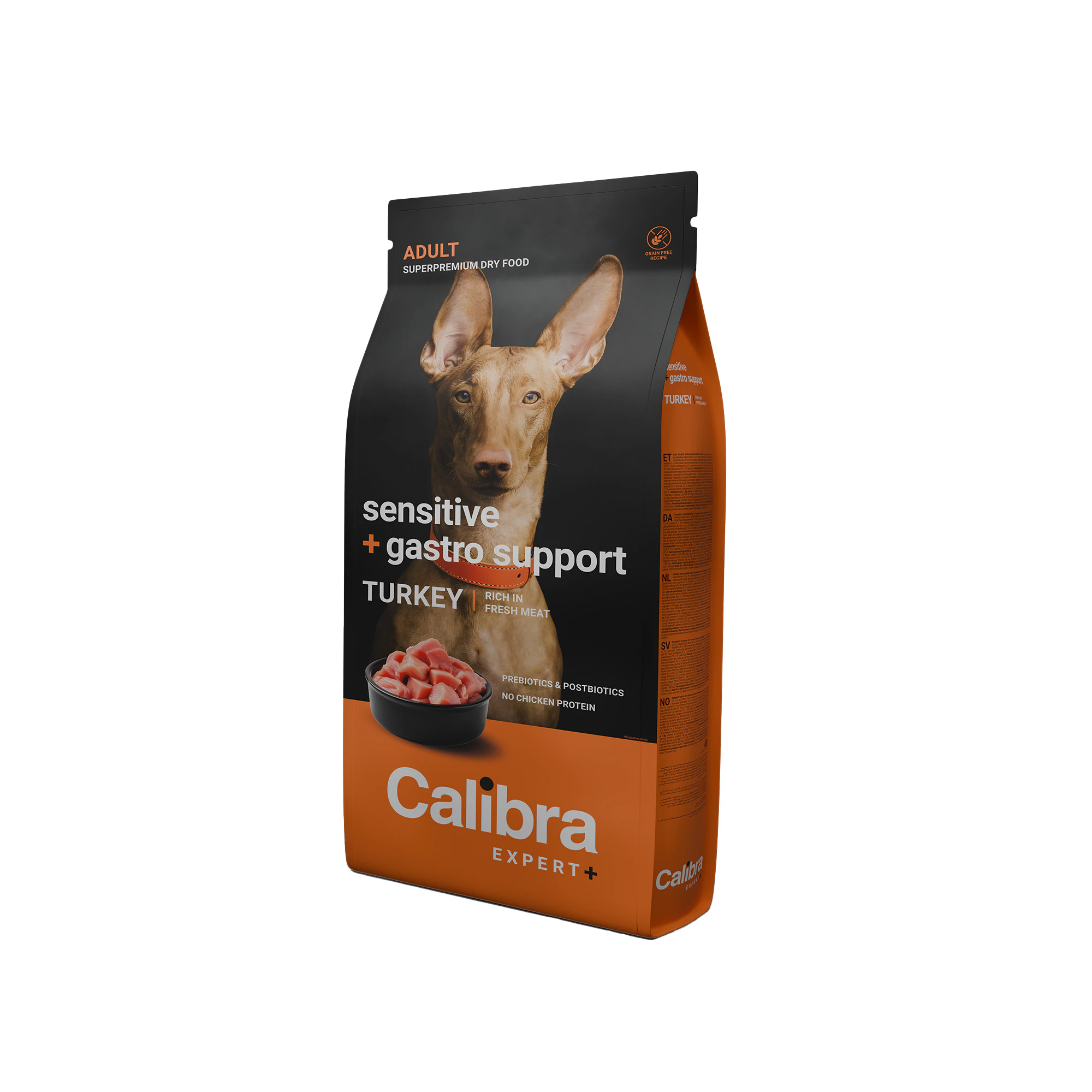 Calibra Dog Expert+ Adult Sensitive & Gastro Support - 2 kg