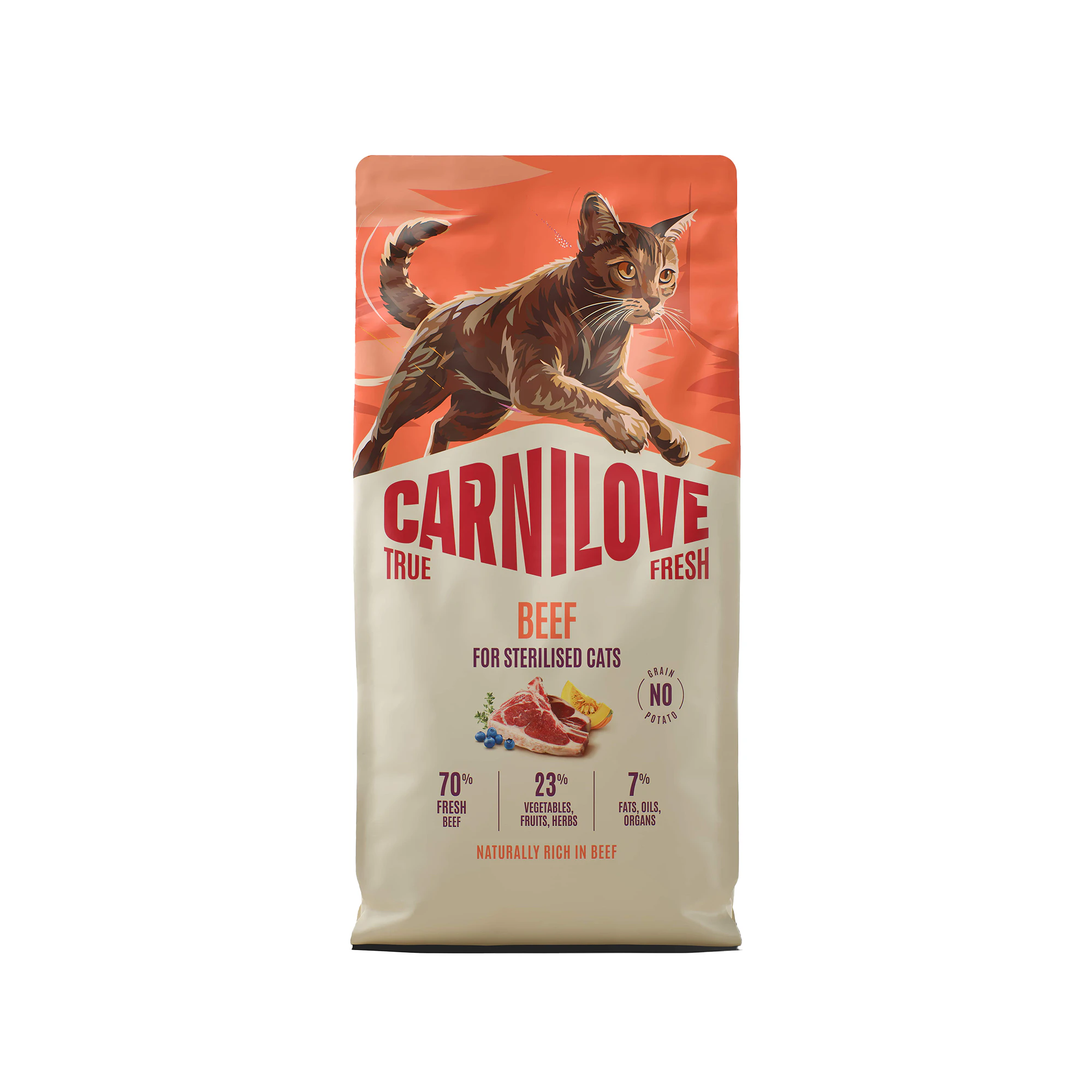 Carnilove True Fresh Sterilised - Rund - 2 x 6 kg