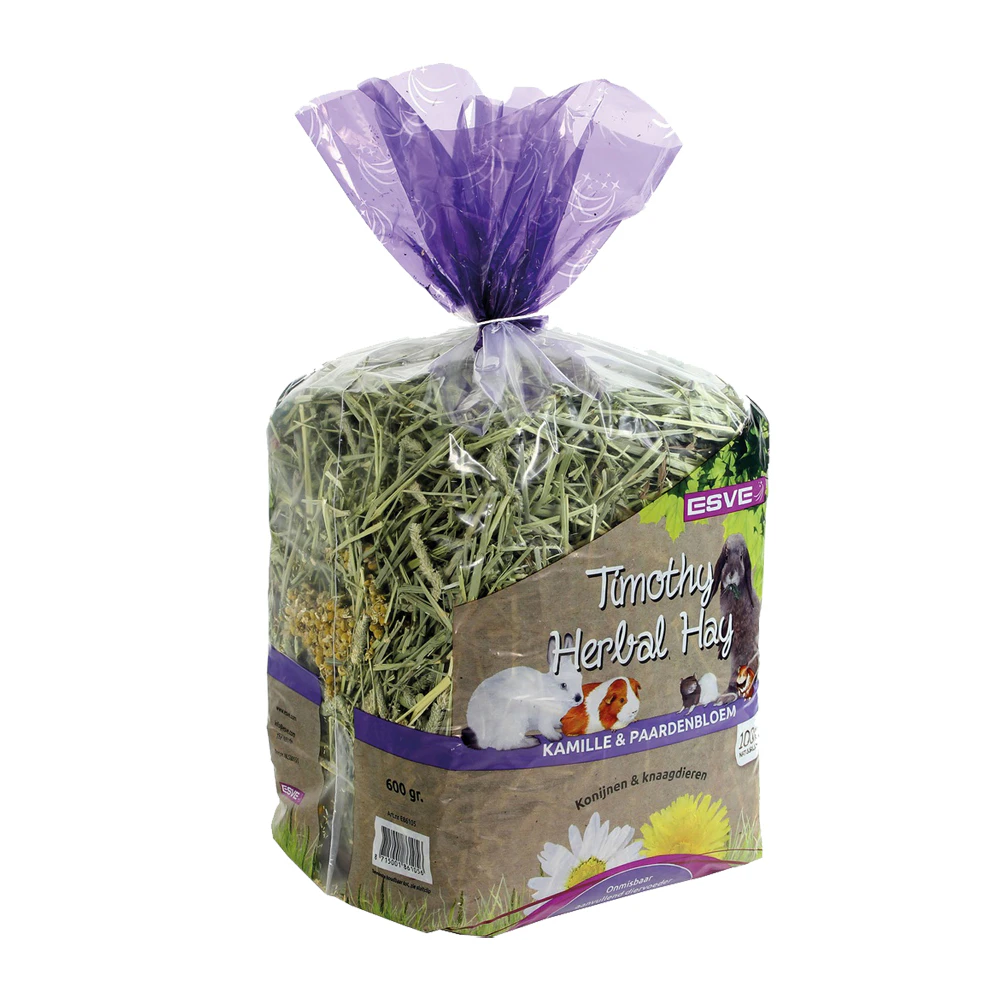 Esve Timothy Herbal Hay - Camomilla & dente di leone - 600 g