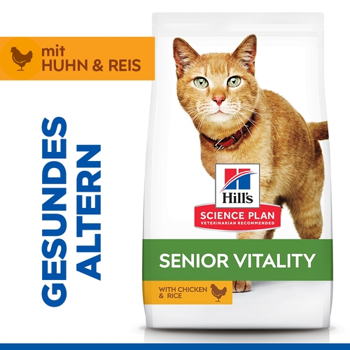 Hill's Science Plan Senior Vitality Katzenfutter