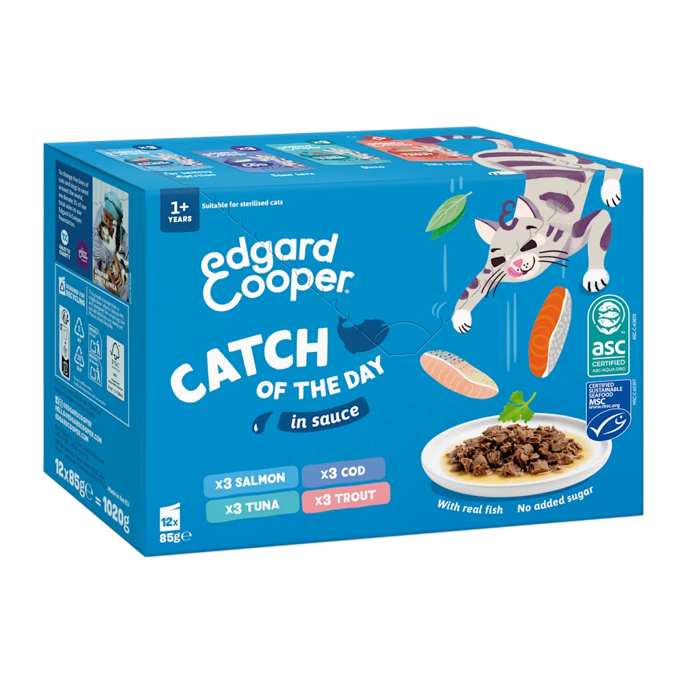 Edgard & Cooper Multipack - Feast from the Farm in Saus - 12 x 85 g