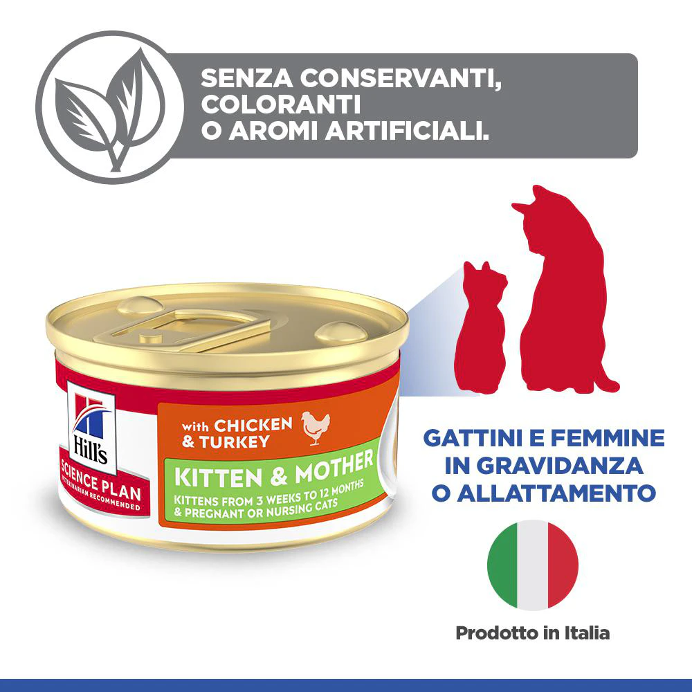 Hill's Science Plan Kitten & Mother Tender Mousse