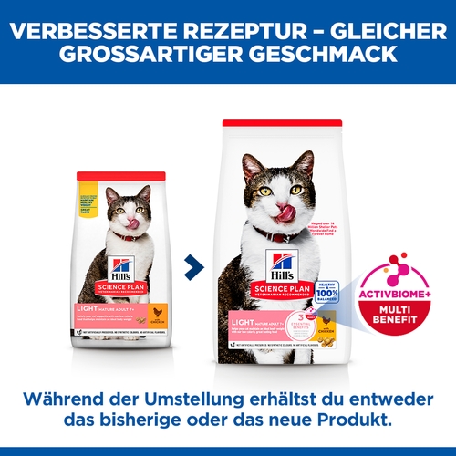 Hill's Science Plan Mature Katzenfutter - Huhn Light