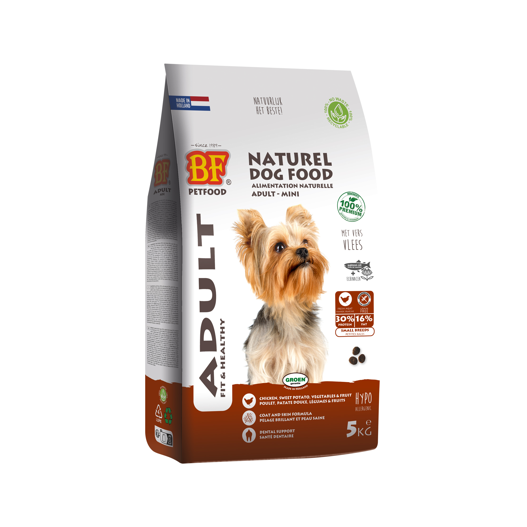 Biofood Adult Mini Hundefutter - 1, 5 Kg