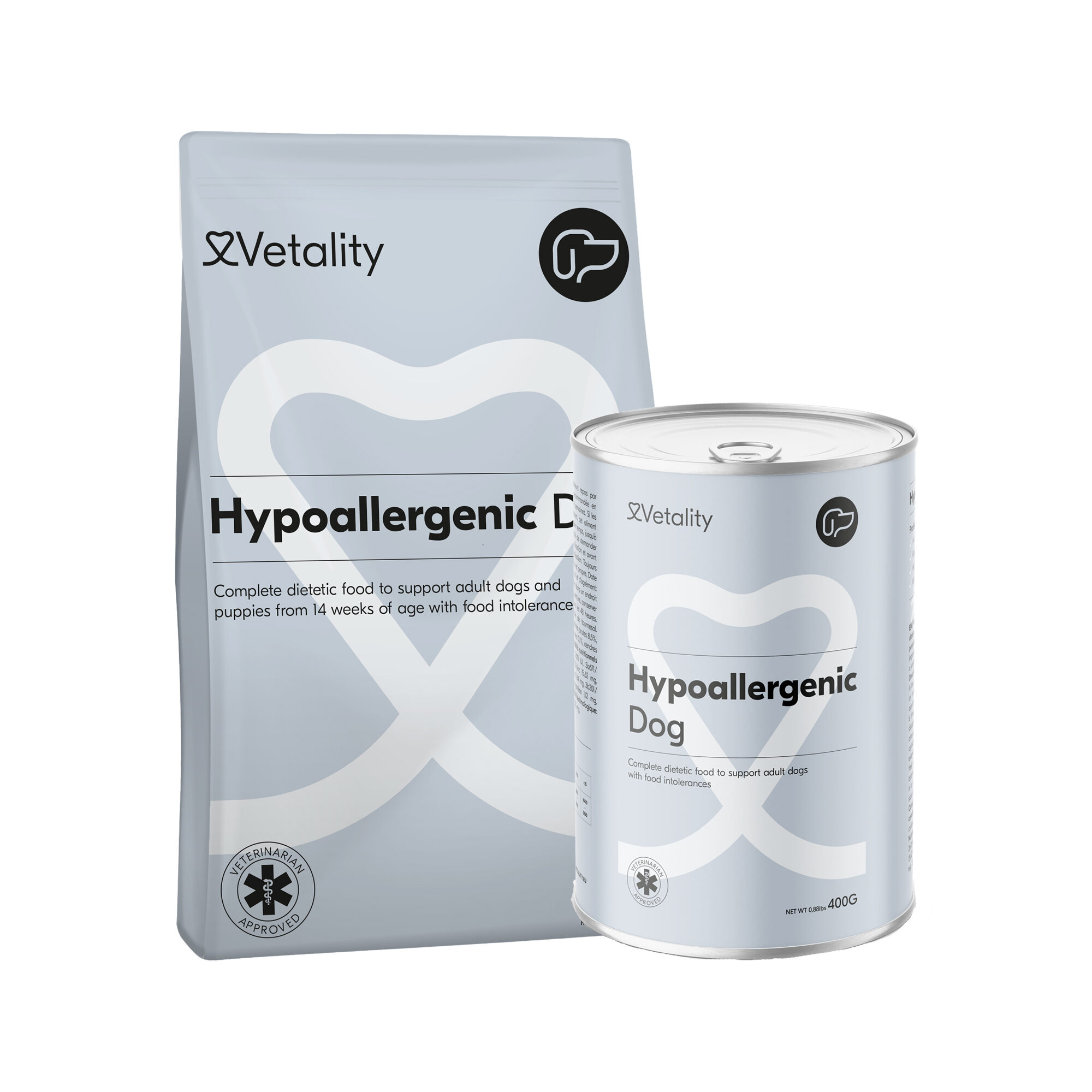 Vetality Hypoallergenic Dog - + Hypoallergeen Dog Wet