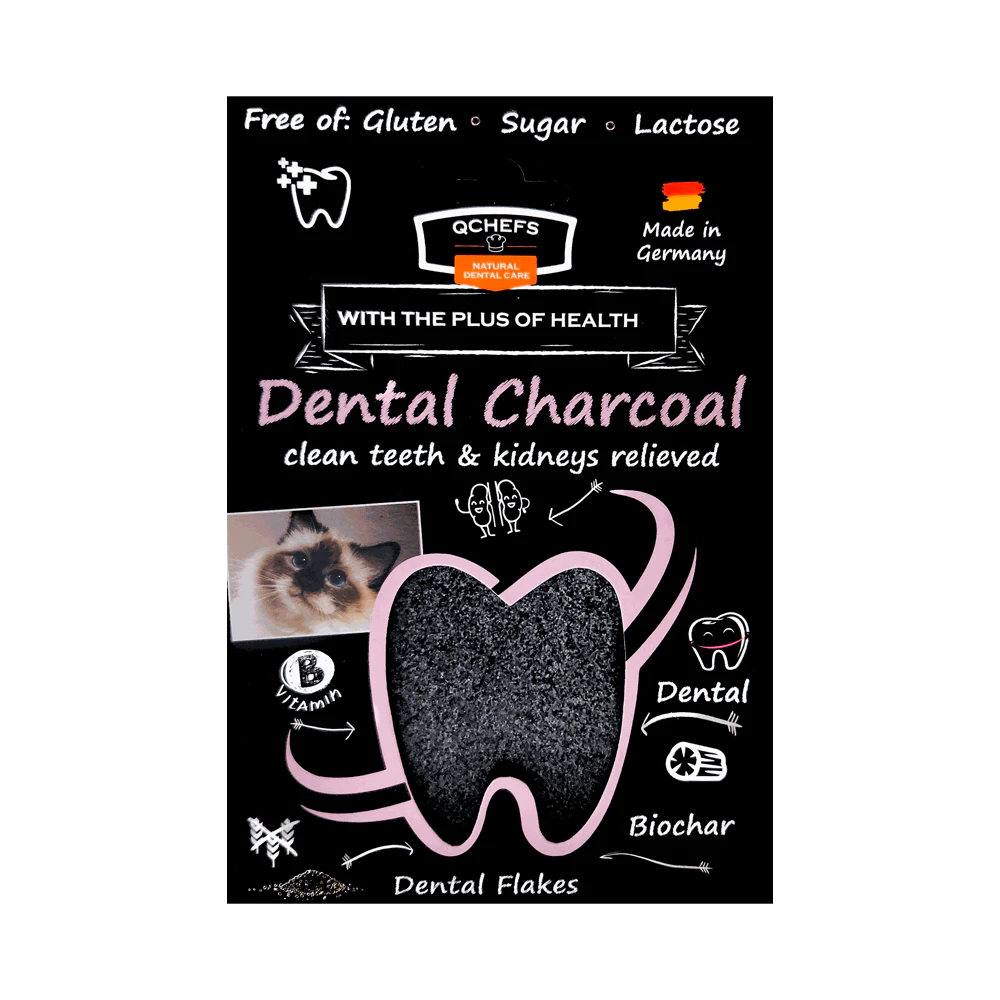 Qchefs Dental Charcoal - Cats