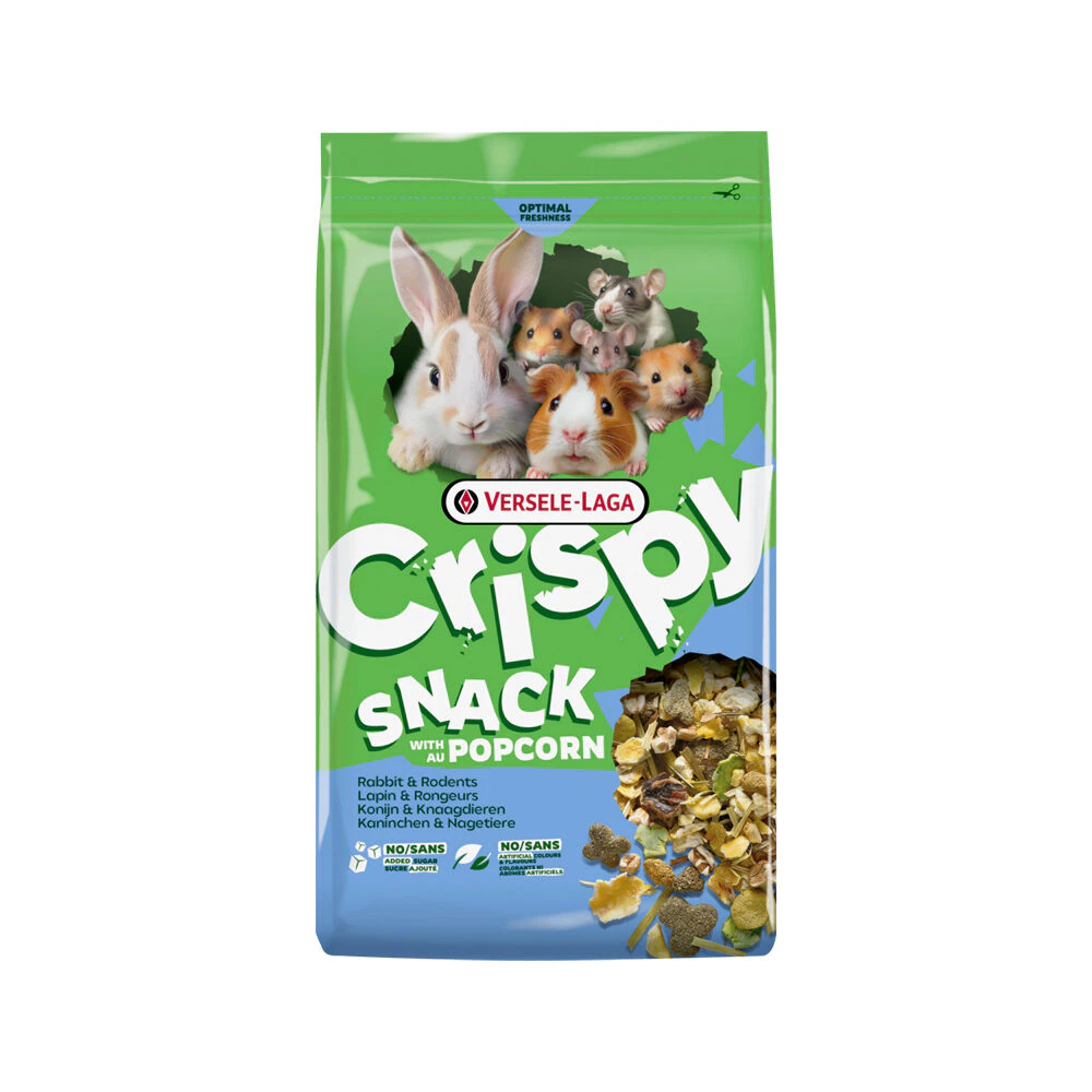 Versele-Laga Crispy Snack with Popcorn - 550 g