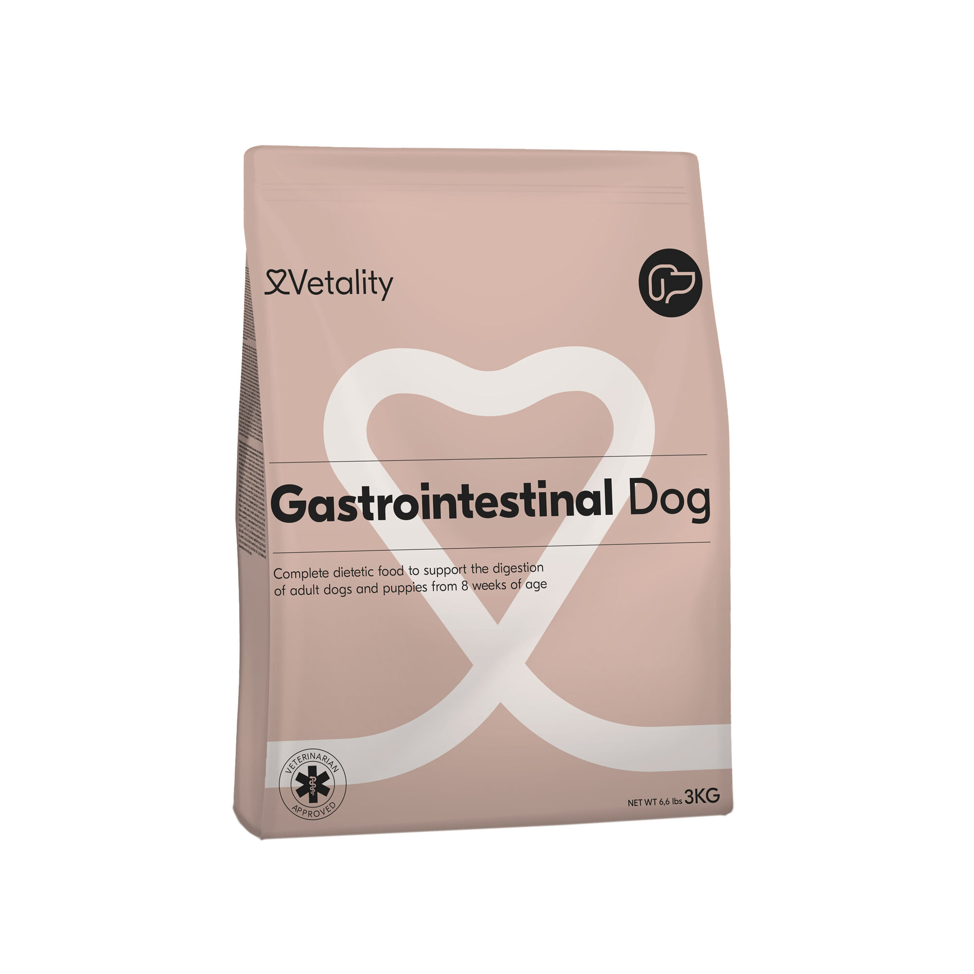 Vetality Gastrointestinal Dog - 3 x 3kg