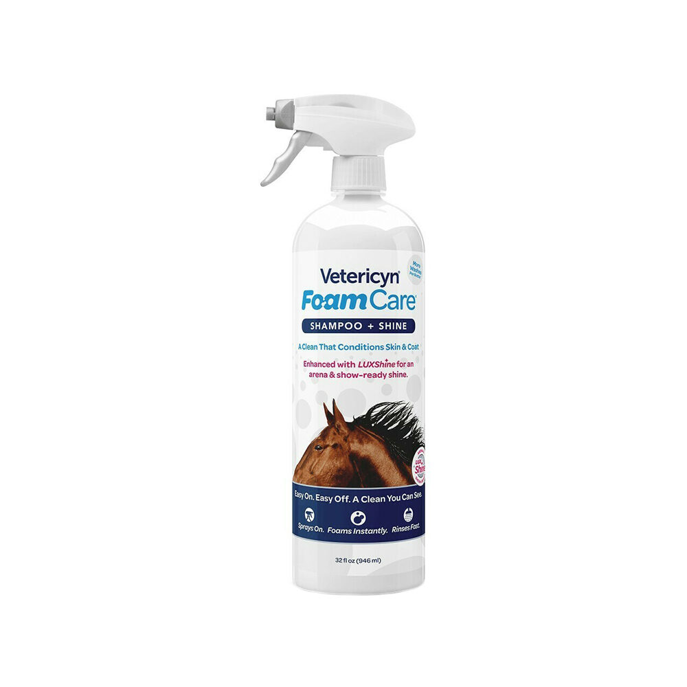 Vetericyn FoamCare Horse Shampoo