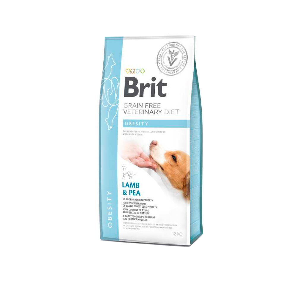 Brit Veterinary Diet Dog - Grain free - Obesity - 12 kg