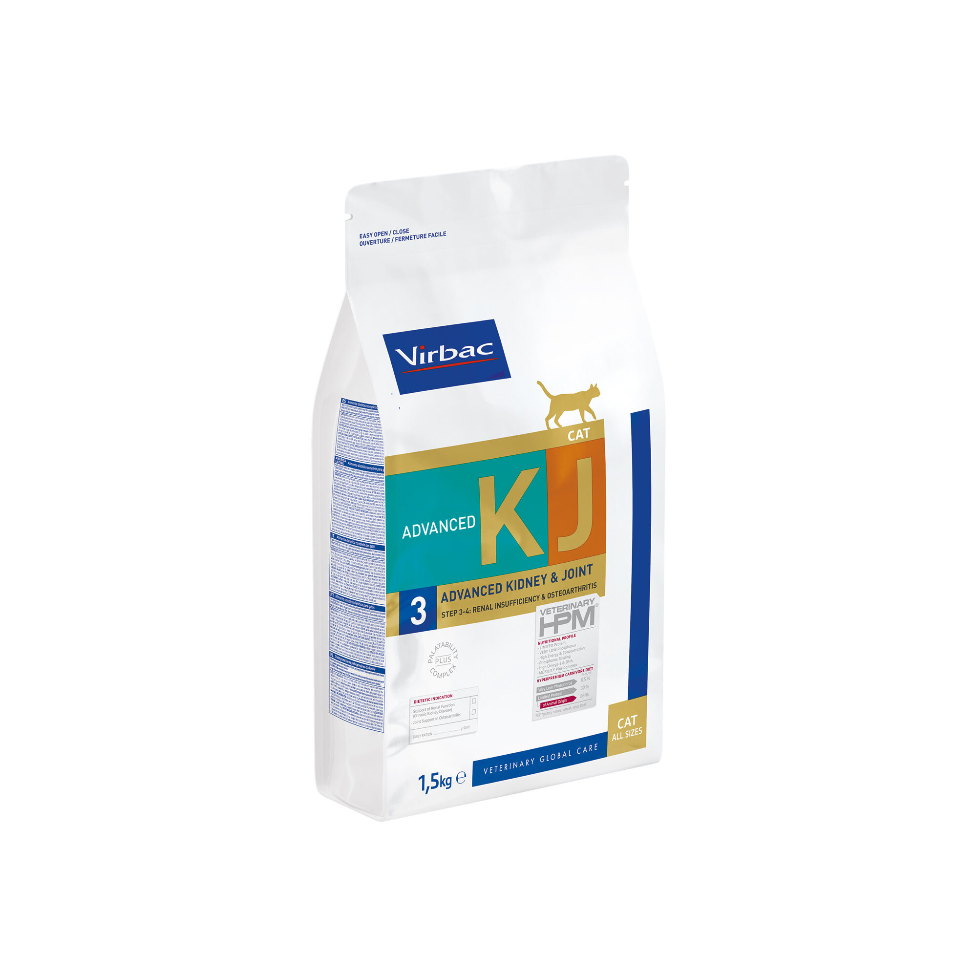 Veterinary HPM Dietetic Cat – Advanced Kidney & Joint – 3 kg
