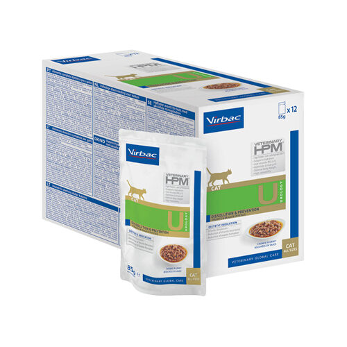 Virbac Veterinary Cat Urology Dissolution & Prevention Kattenvoer 24 x 85 g