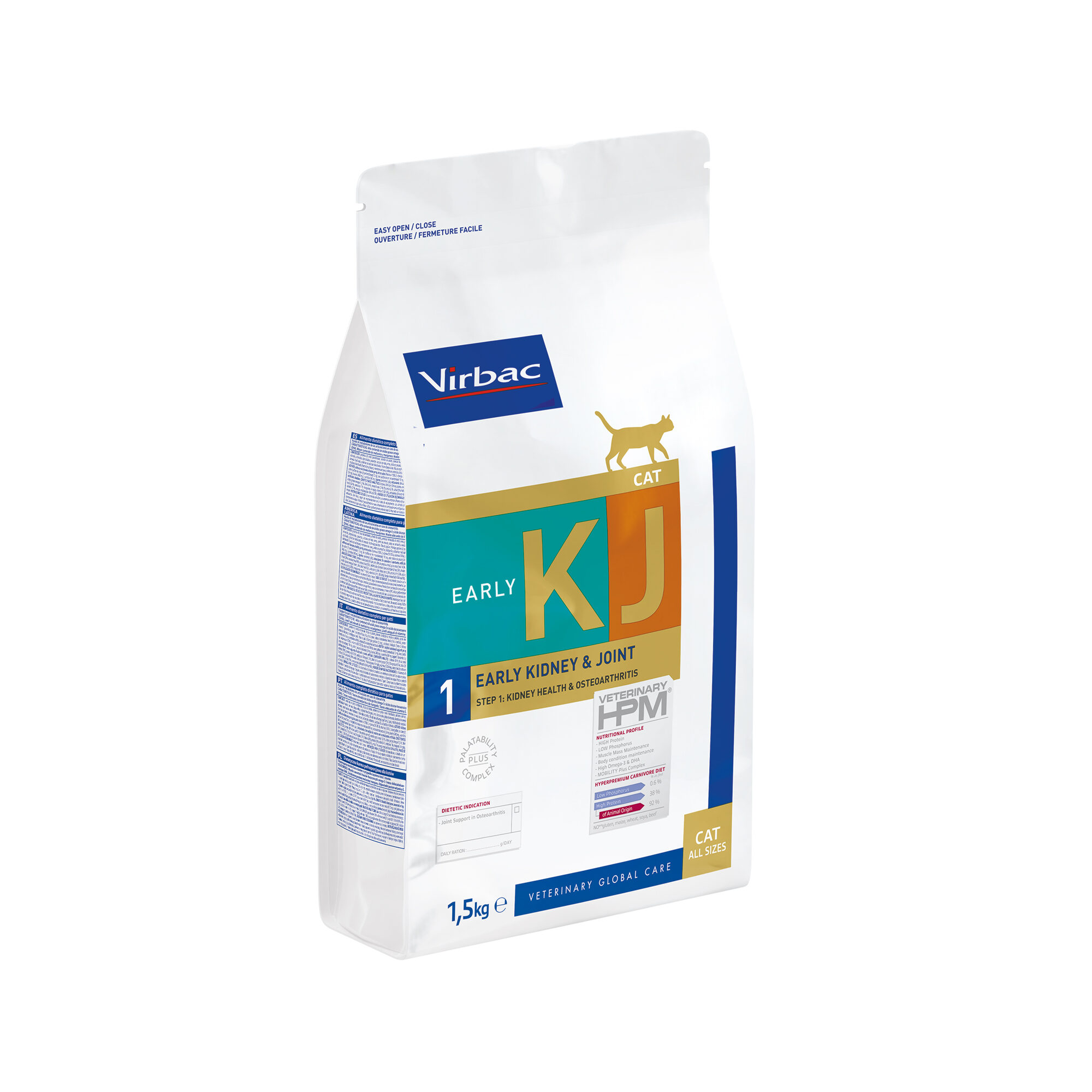 Veterinary HPM Dietetic Cat – Early Kidney & Joint – 1.5 kg