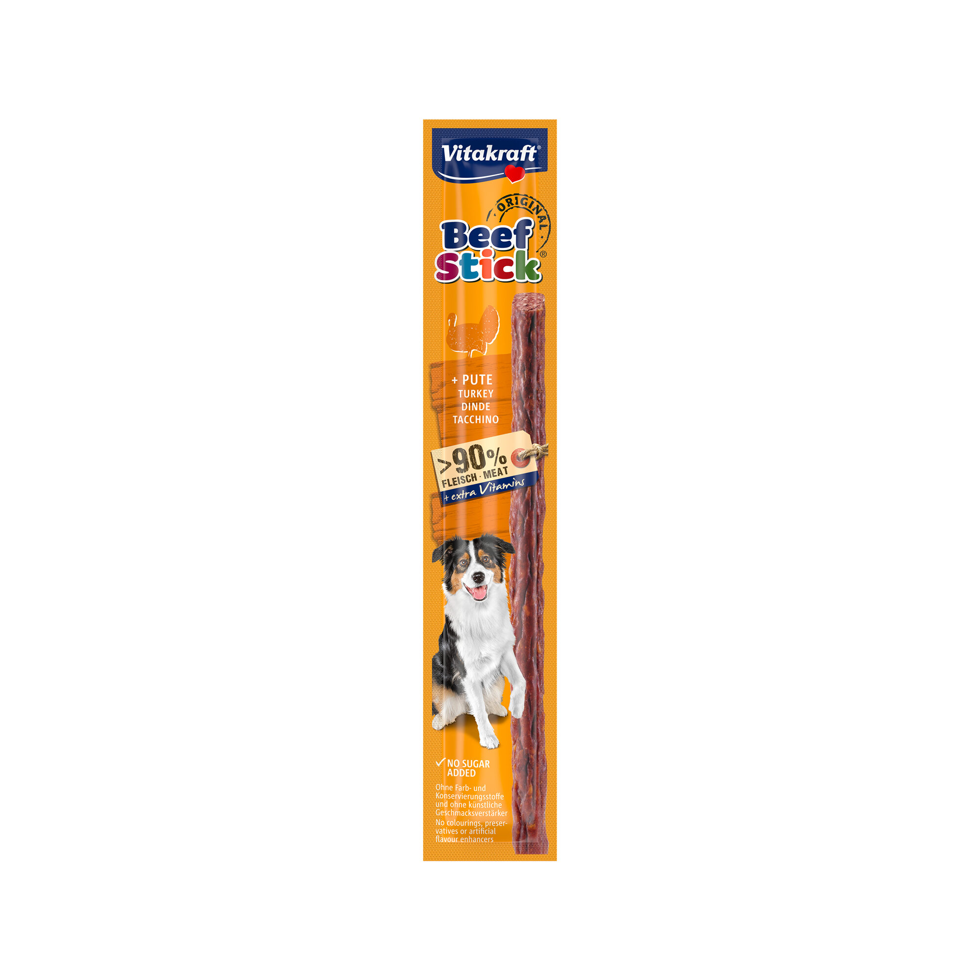 Vitakraft Beef Stick Original Turkey - 16 + 5 free