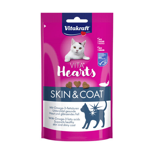 Vitakraft Hearts Skin & Coat - 40 g
