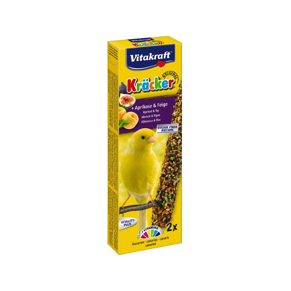 Vitakraft Kanarien Kräcker - Aprikose & Feige