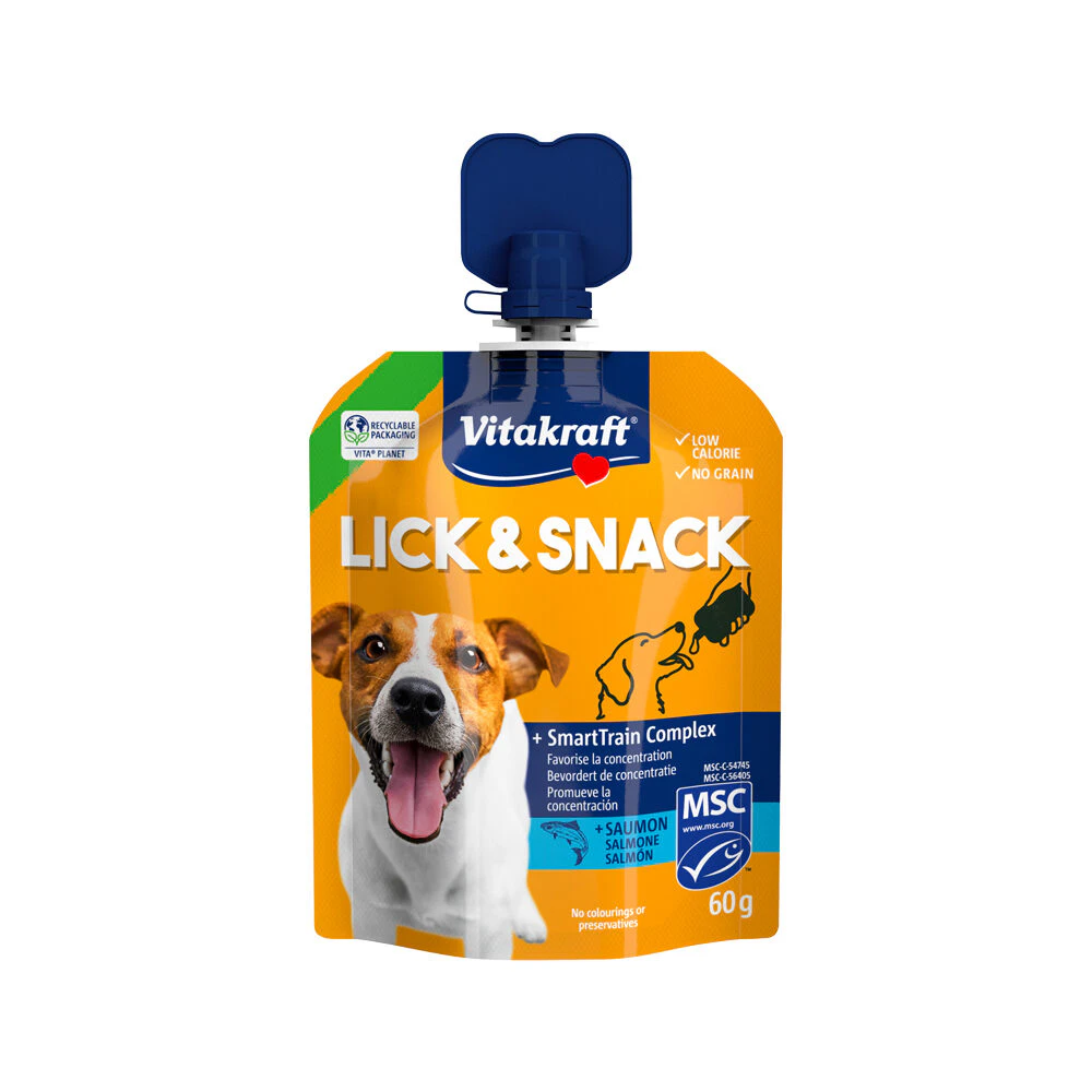 Vitakraft Lick & Snack - Laks - 60 gram