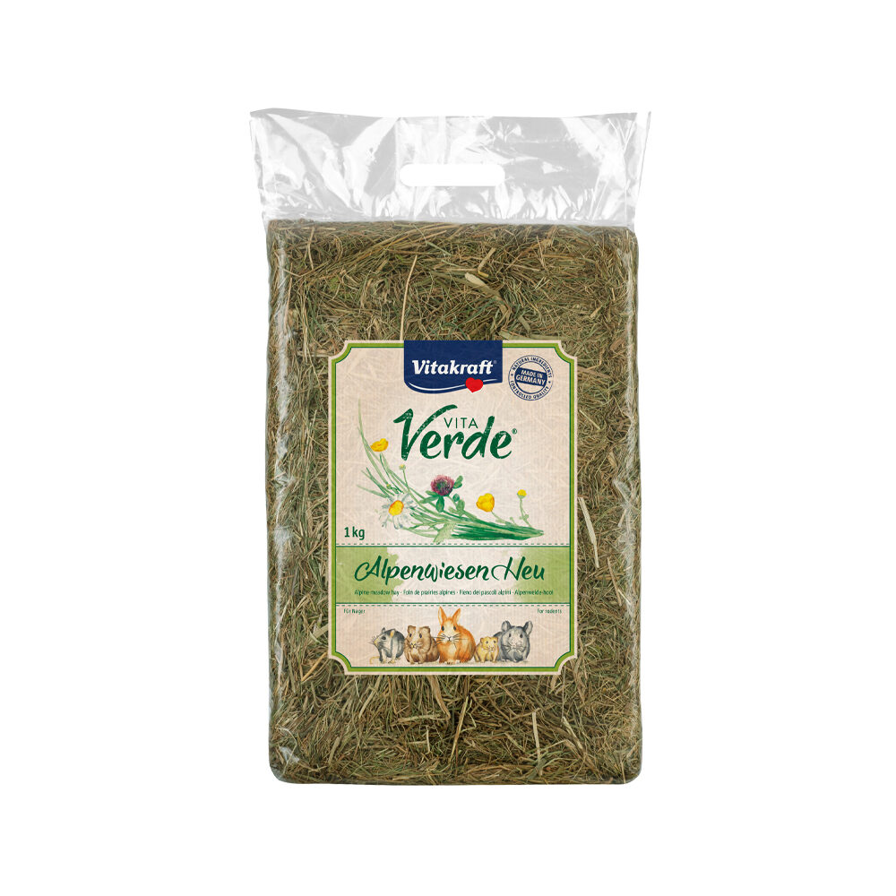 Vitakraft Vita Verde Alpenwiesen-Heu - 1 kg